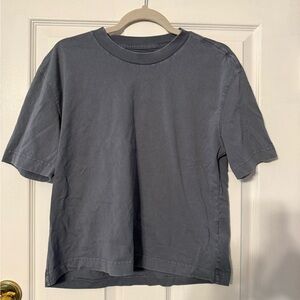 Hollister Women's Blue Short Sleeve Tee